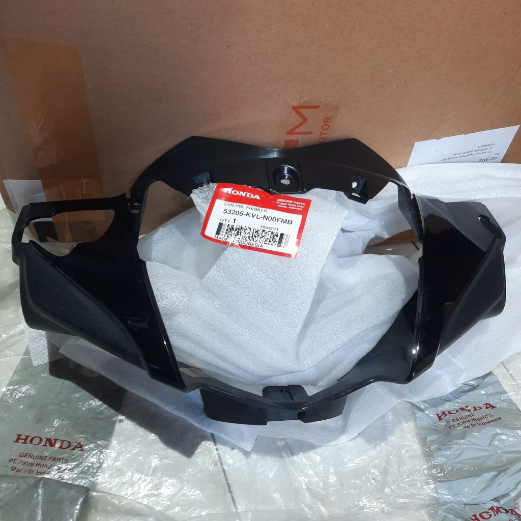 53205 KVL N00FMB BATOK TOTOK LAMPU DEPAN SUPRA X125 BATMAN NEW HITAM ORIGINAL