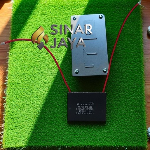 Kapasitor CBB61 6uF 500V AC untuk Kipas