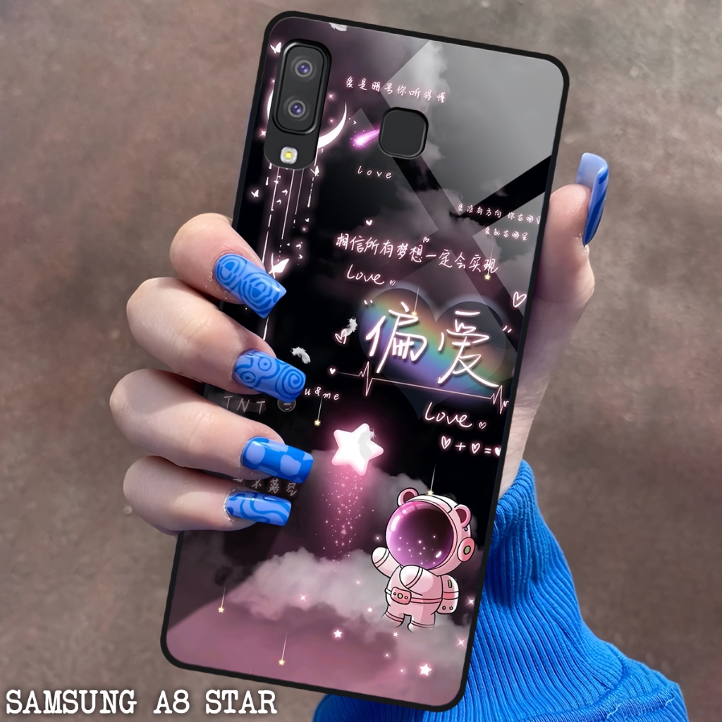 Case Samsung A8 star - Casing Hp Samsung - Kondom Hp Silikon - Mika Samsung Case Murah Cod