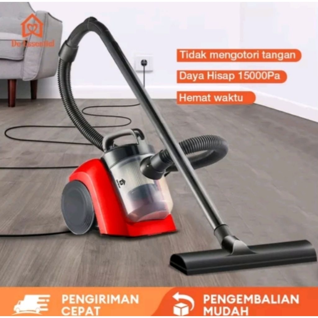 Vacuum Cleaner Penyedot Debu Ruangan 1487 - Vacum Cleaner Red