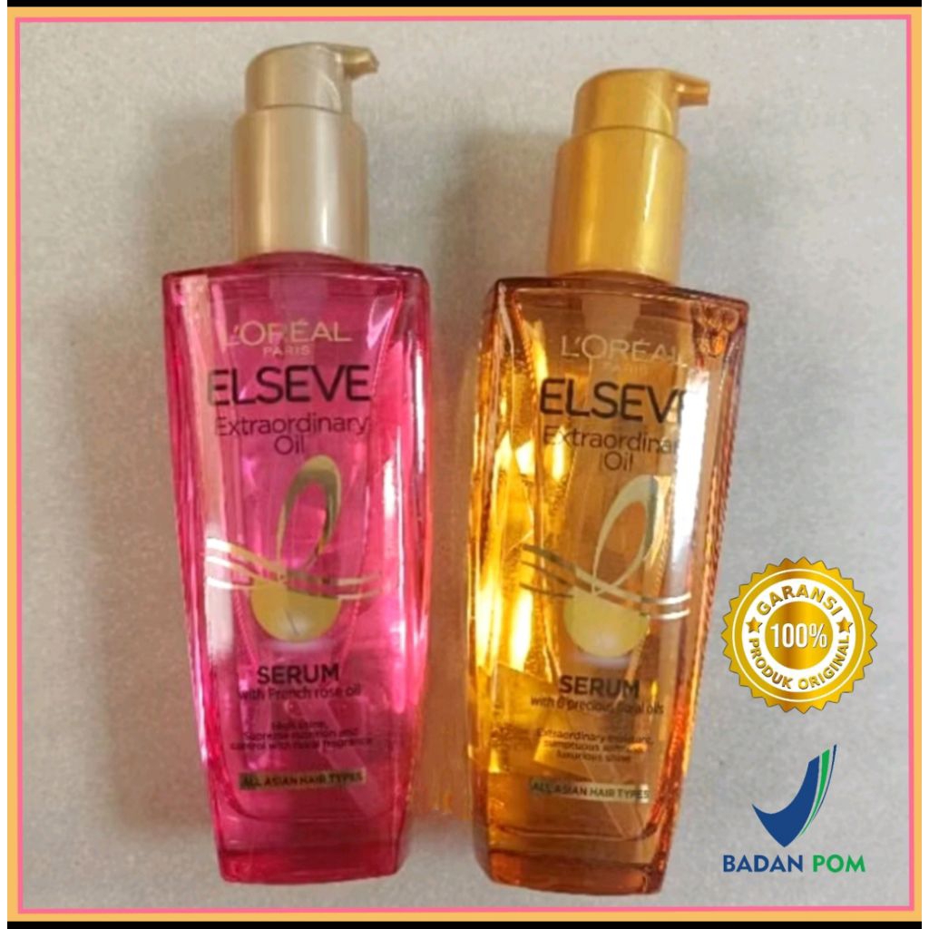 Loreal extraordinary oil gold extraordinary oil pink original bpom full size loreal paris extraordin