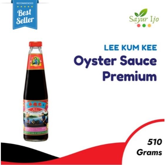 

LEE KUM KEE Saus Tiram PREMIUM 510 ML / Botol Fresh Premium Oyster Sauce Bumbu Rempah Saos Dapur Masak Instant HALAL