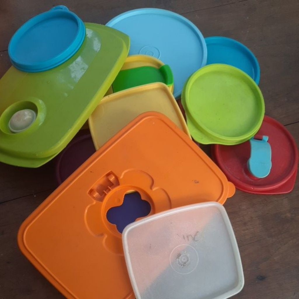 Aneka Tutup Tupperware Second
