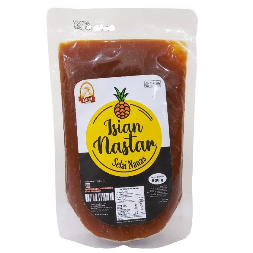 

Edna Isian Nastar 500gr Selai Nanas Kental / Selai Donny Nastar 500gr