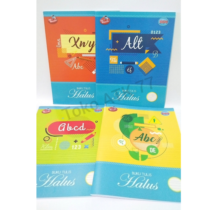 

Buku Tulis Halus Garis Tiga Garis 3 SIDU 1pcs READY STOCK