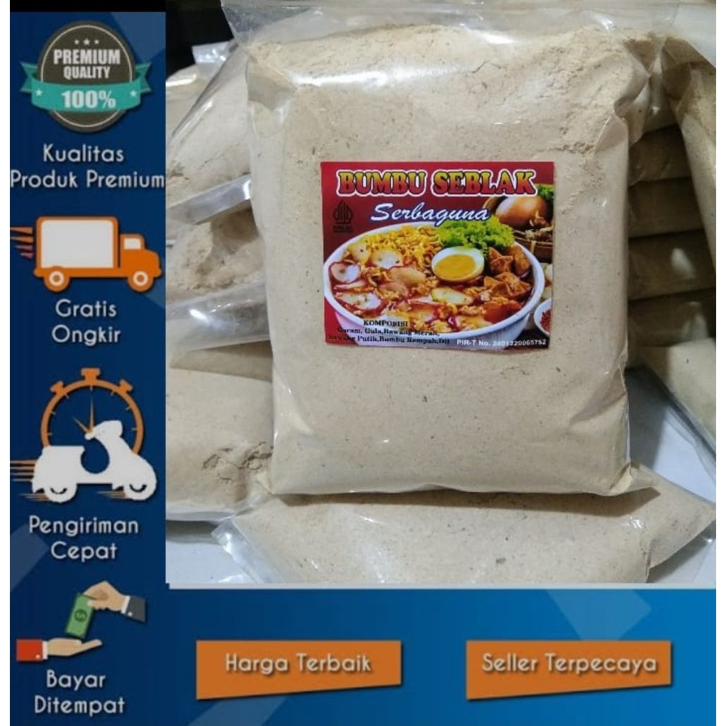 

BUMBU SEBLAK SERBAGUNA WANGI AYAM BAWANG 1 KG