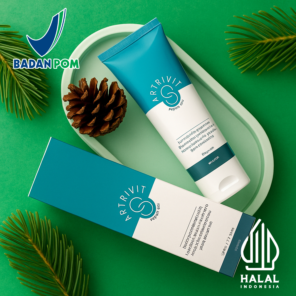 Artrivit Cream Ori: Krim Nyeri Sendi & Pegal Linu | Atasi Radang Sendi Secara Alami