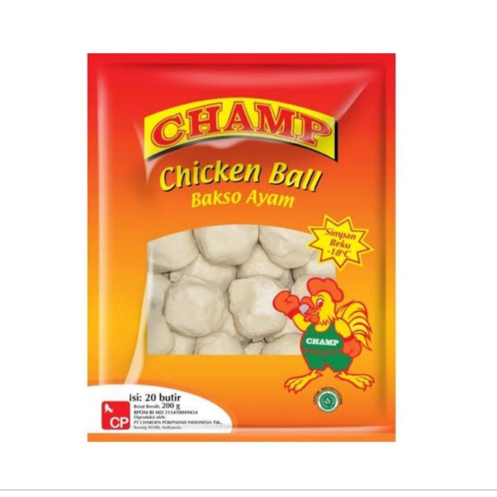 

CHAMP BAKSO 200GR 1BOX ISI 25PACK
