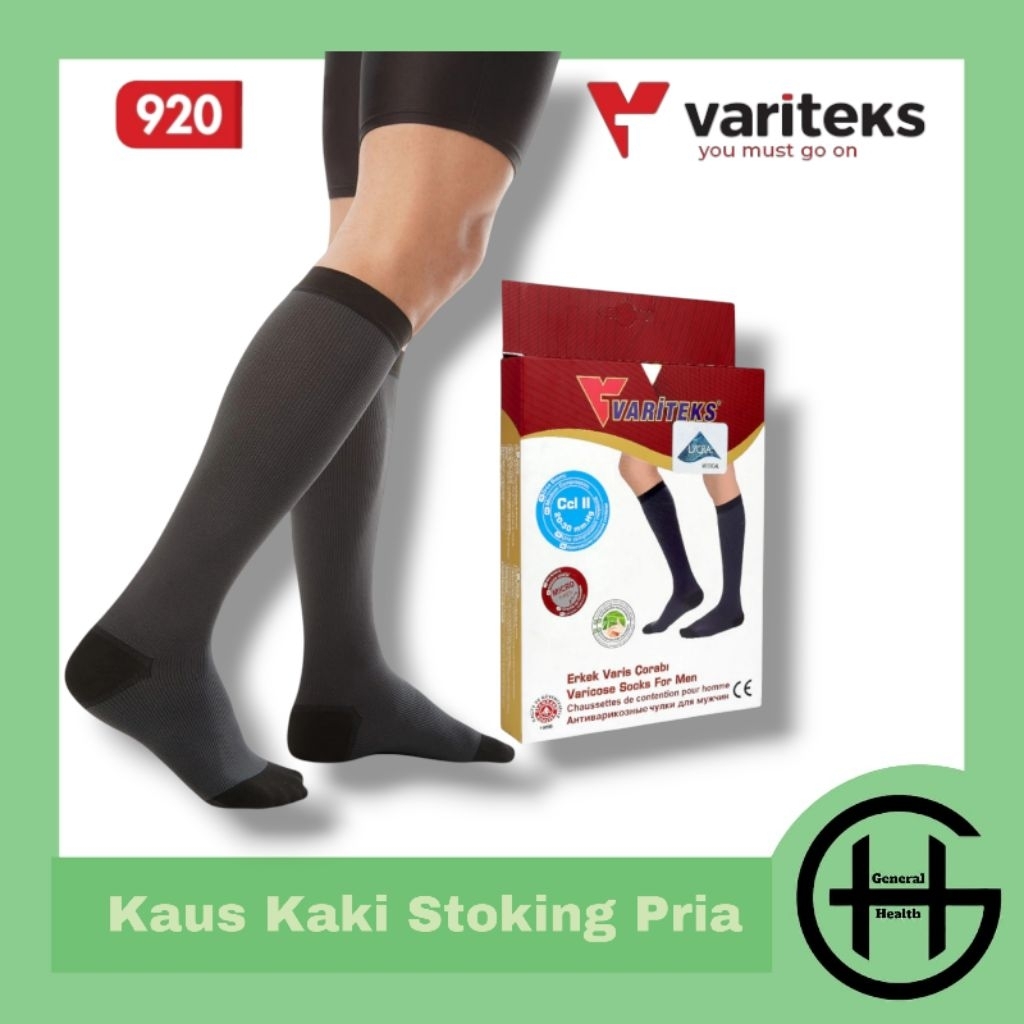 Stocking Variteks 920  Kaus Kaki Stoking Varises Pria  Kaus Kaki Kompresi Pria