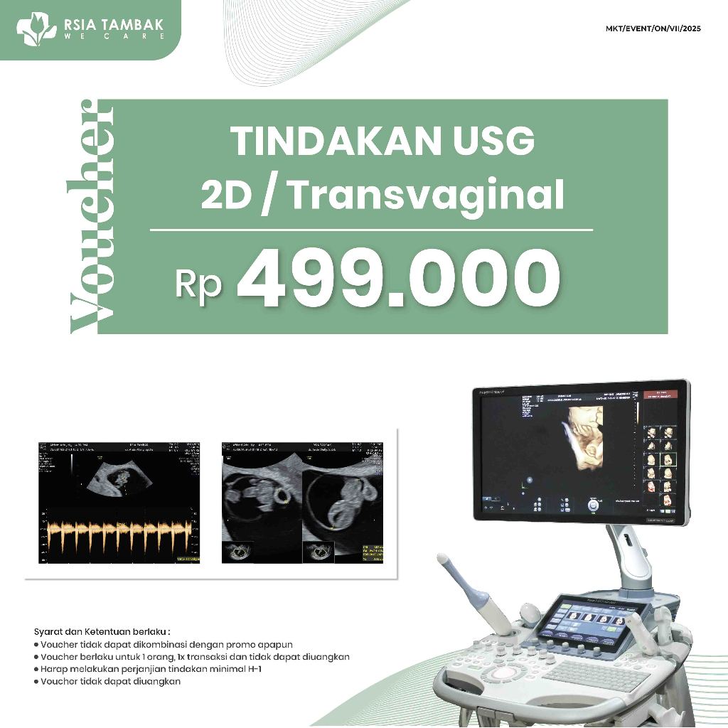 Tindakan USG 2D / Transvaginal