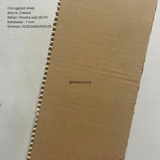 

Tebus Murah Kertas Kardus Corrugated Double Wall 85x30cm
