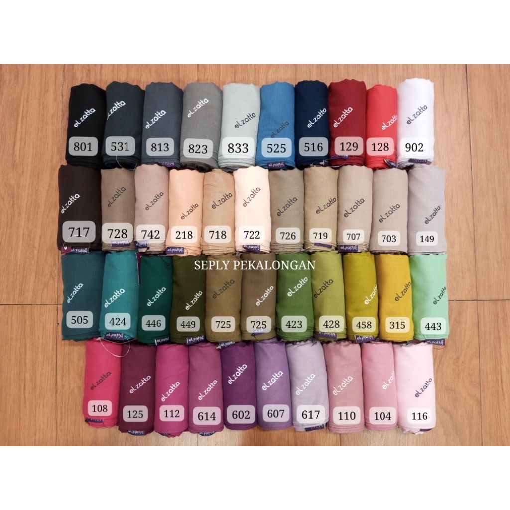 ELZATTA HIJAB SEGI EMPAT POLOS KEISHA SHAMORA