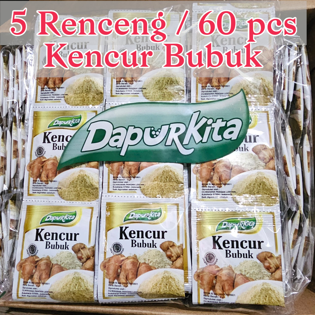 

DapurKita Kencur Bubuk 60 pcs