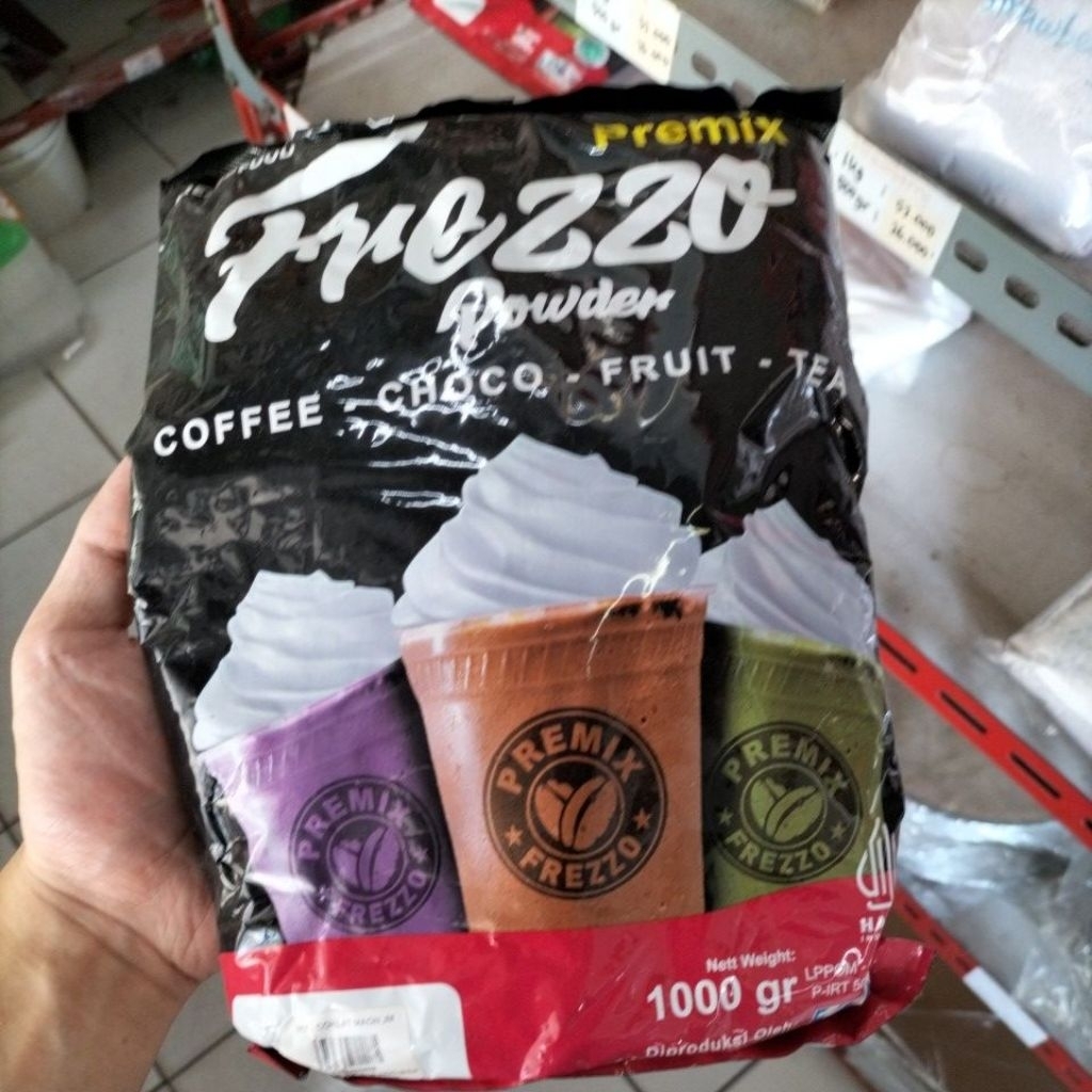 

frezzo powder coklat magnum 500 gram dan 1000 gram