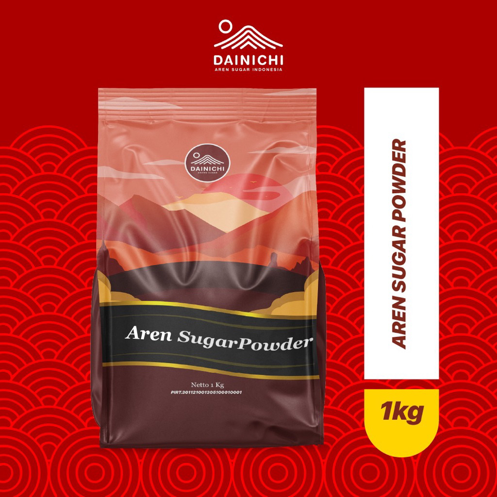

DAINICHI Gula Aren Bubuk 1kg / Sugar Powder / Semut