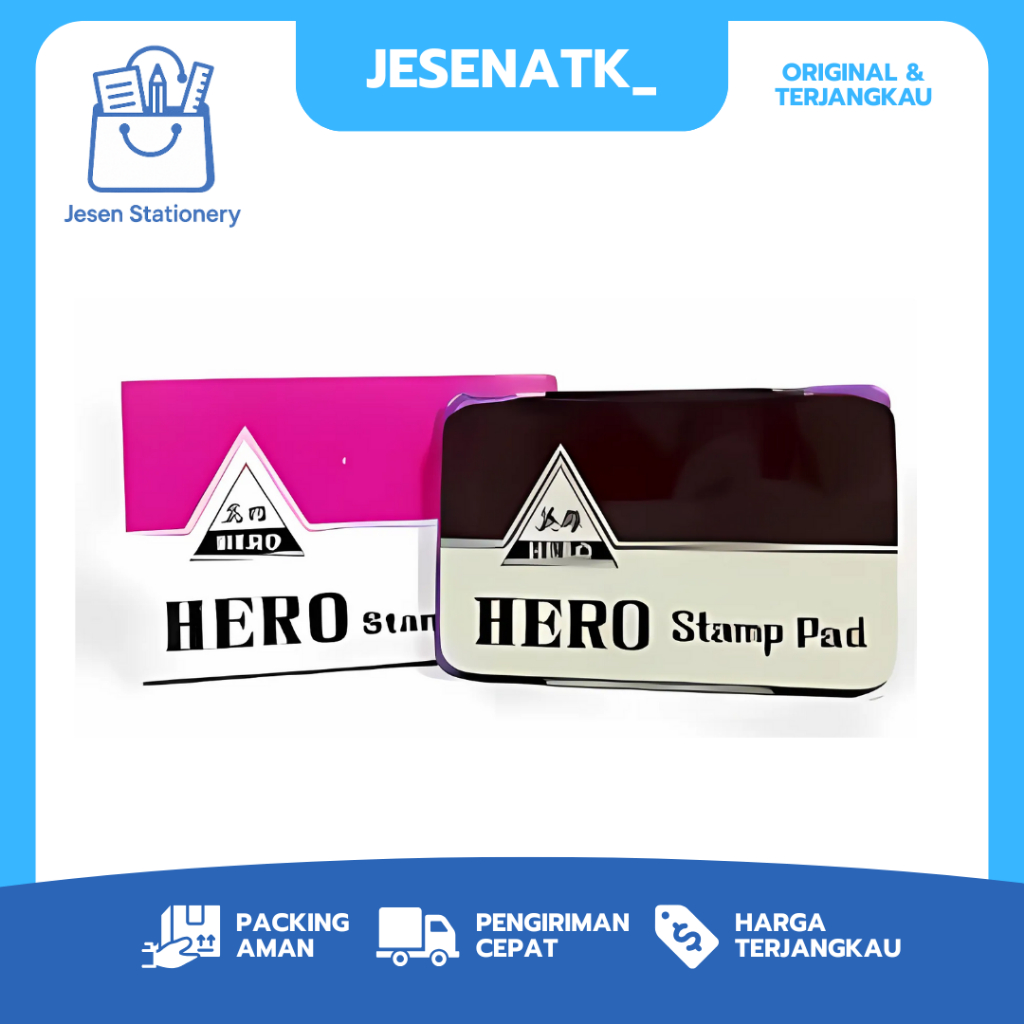 

Bak Stempel Hero Besar: Bantalan Tinta Otomatis, Warna Pekat, Ideal untuk Stempel Besar