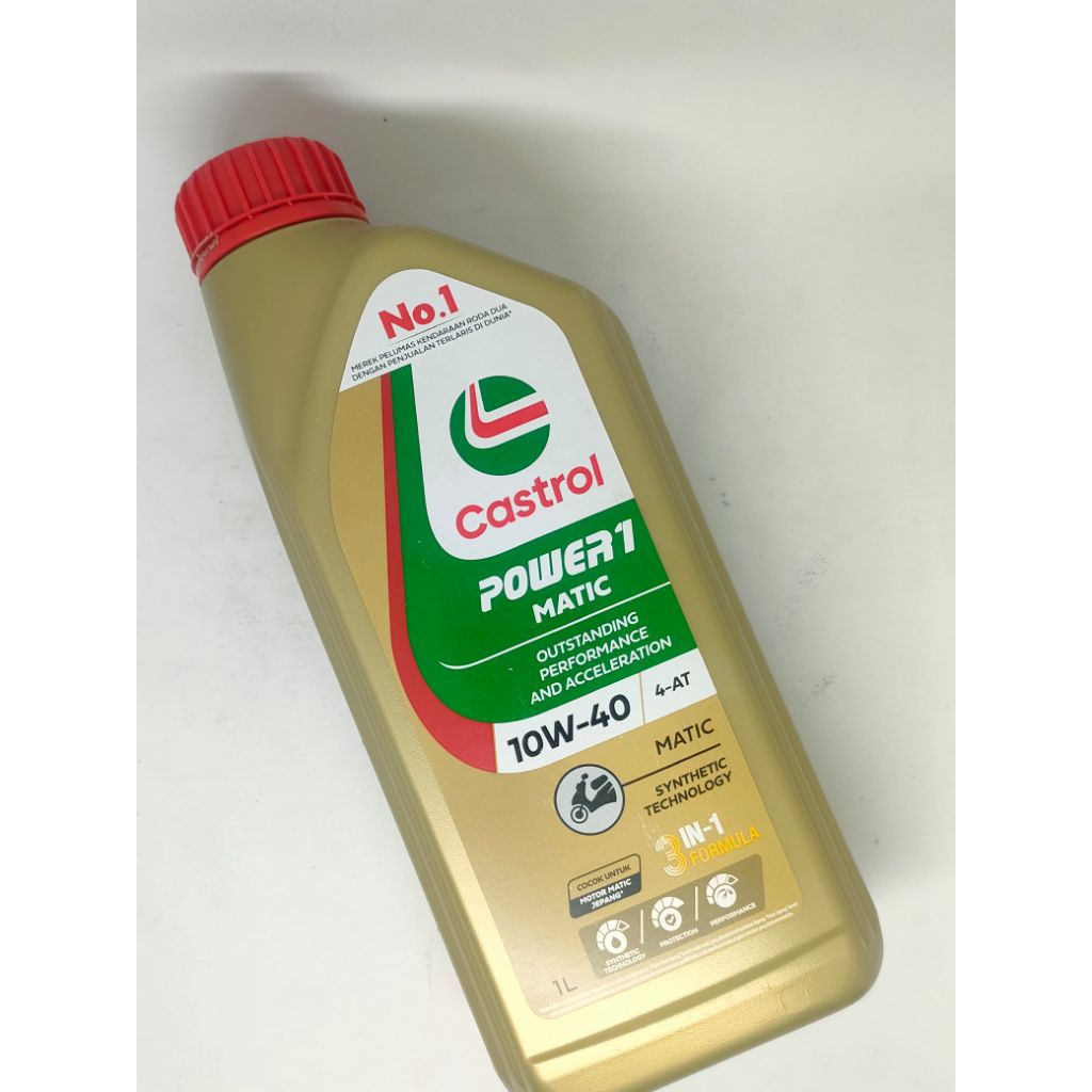 OLI CASTROL POWER1 MATIC 10W-40 1LITER