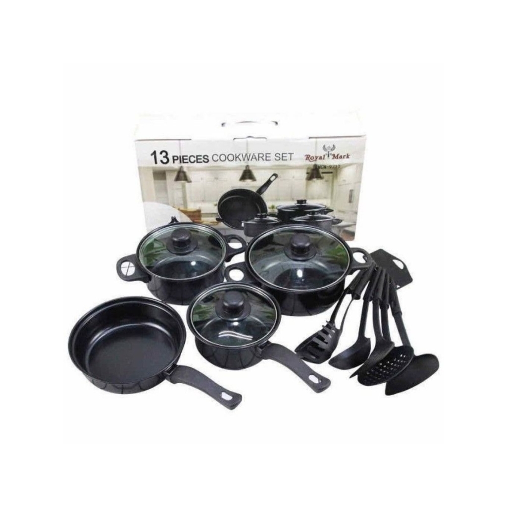 COOKWARE SET HITAM 13in1 ROYAL MURAH