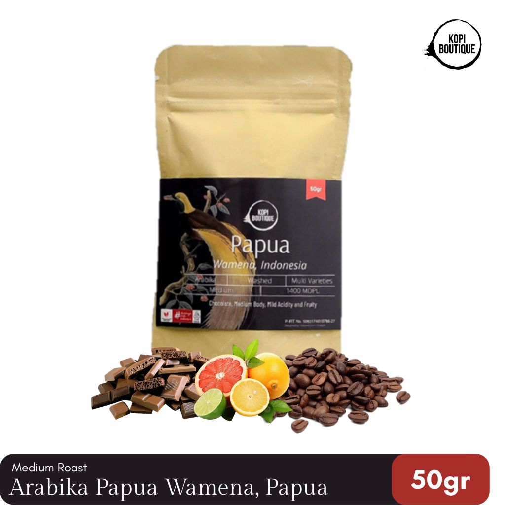 

Kopi Arabica Papua Wamena 50gr