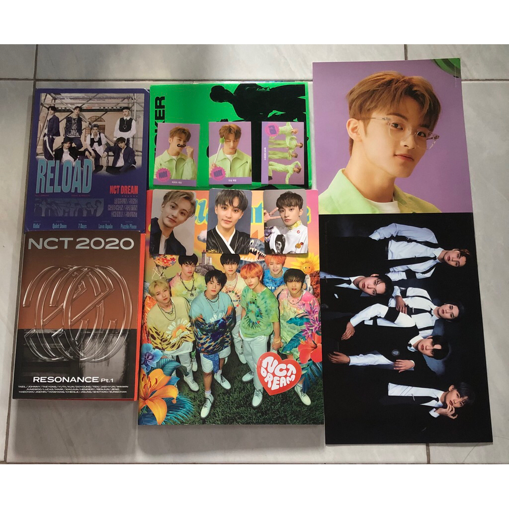 wts album nct & pc mark lee