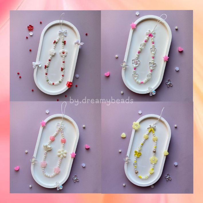 Phone Strap - Ribbon on top