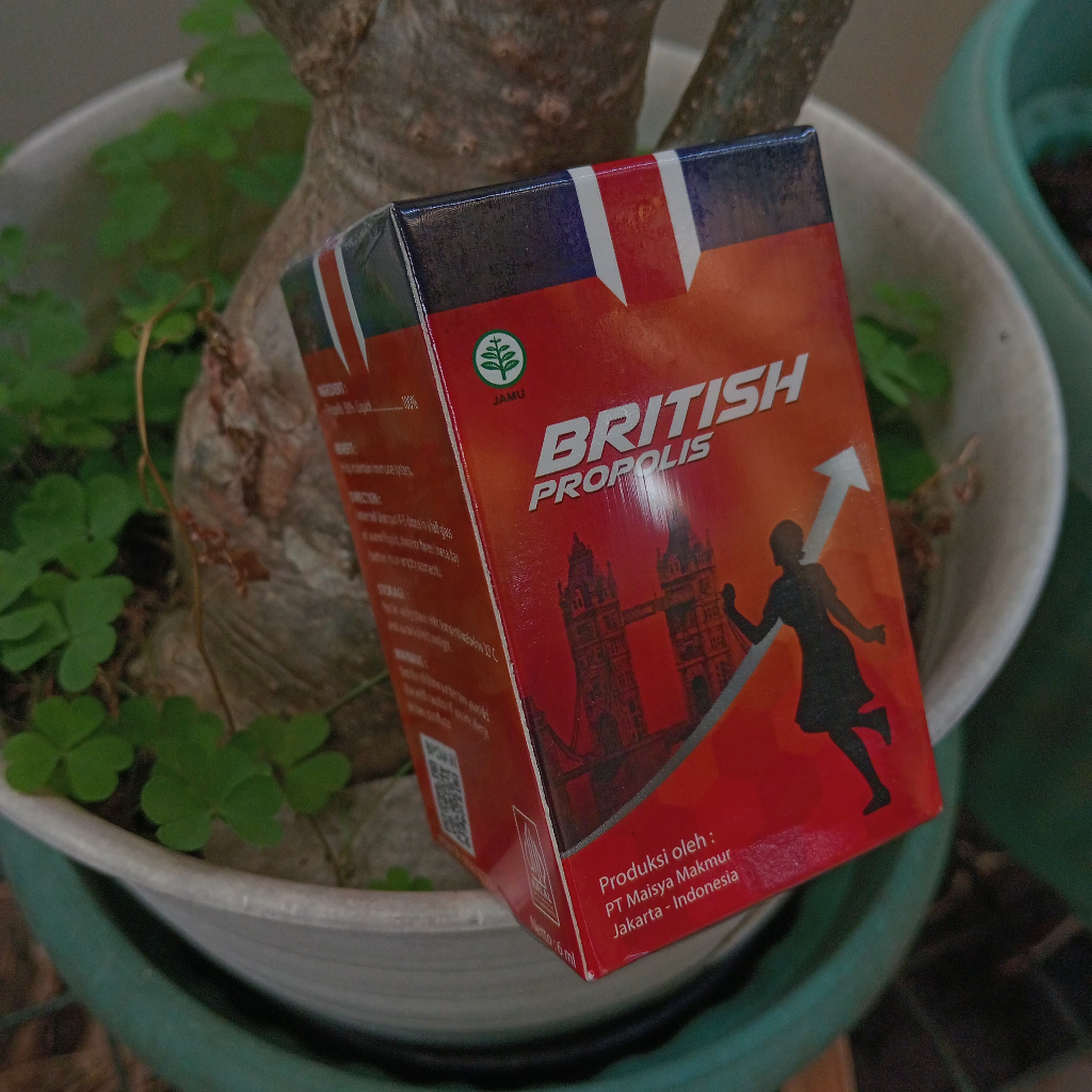 British Propolis Original Suplemen Herbal Penghancur Batu Empedu DIY