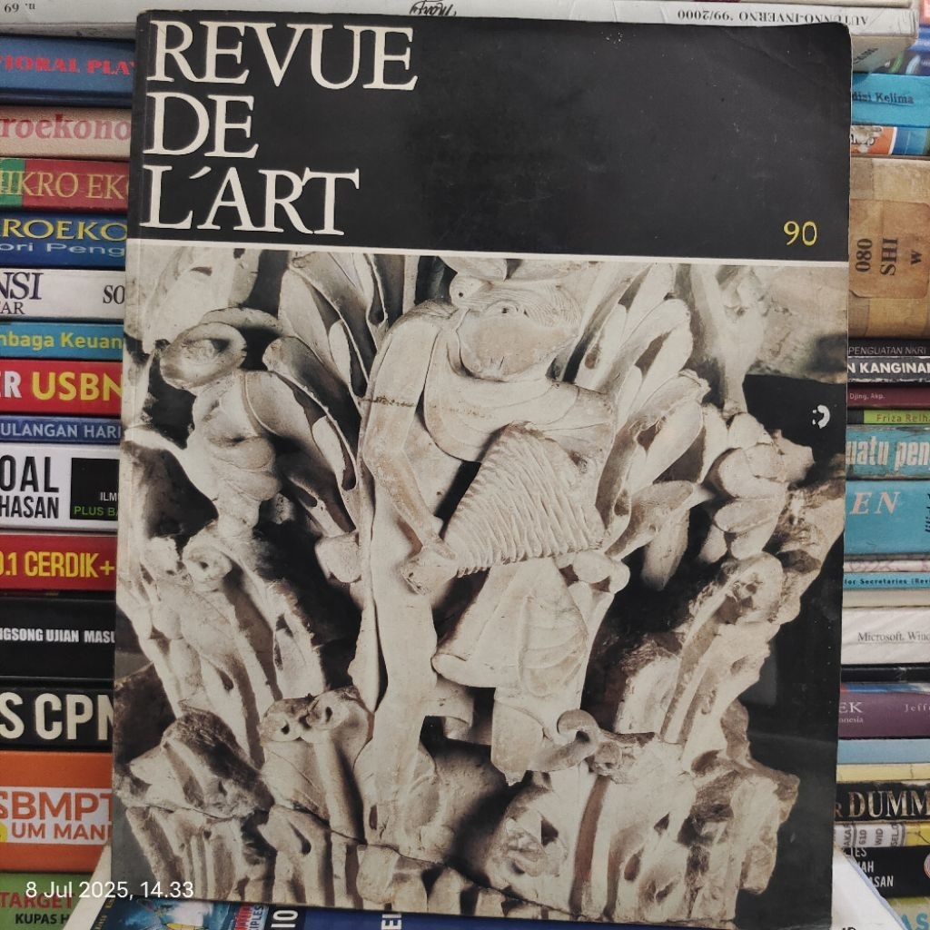 BUKU REVUE DE L'ART 90 ORIGINAL
