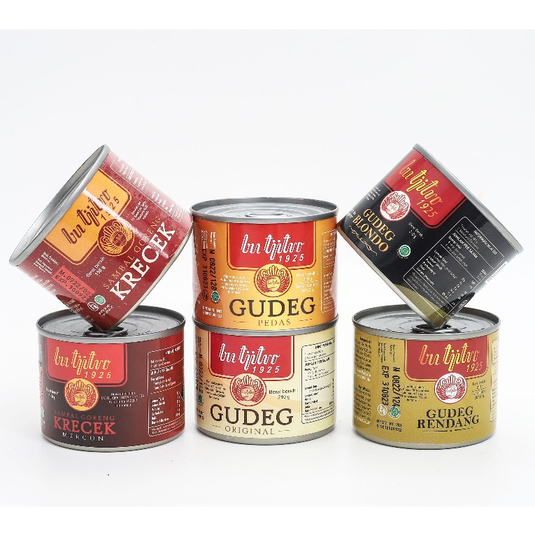 Bu Tjitro 1925 PAHE Paket Hemat /Gudeg Kaleng/GUDEG KALENG ASLI JOGJA, GUDEG KALENG BU TJITRO