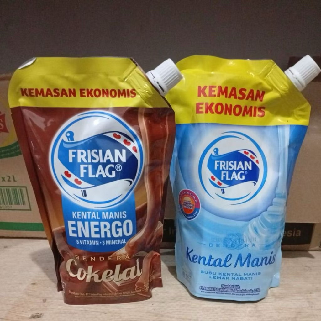 

PROMO 2PCS SUSU FRISIAN FLAG KENTAL MANIS POUCH REFILL