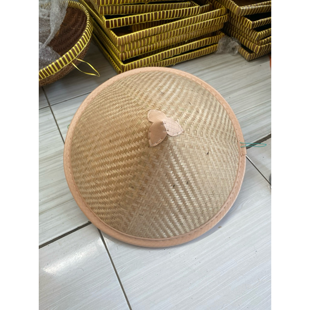 Caping Bambu "Bintang" Caping Topi Petani