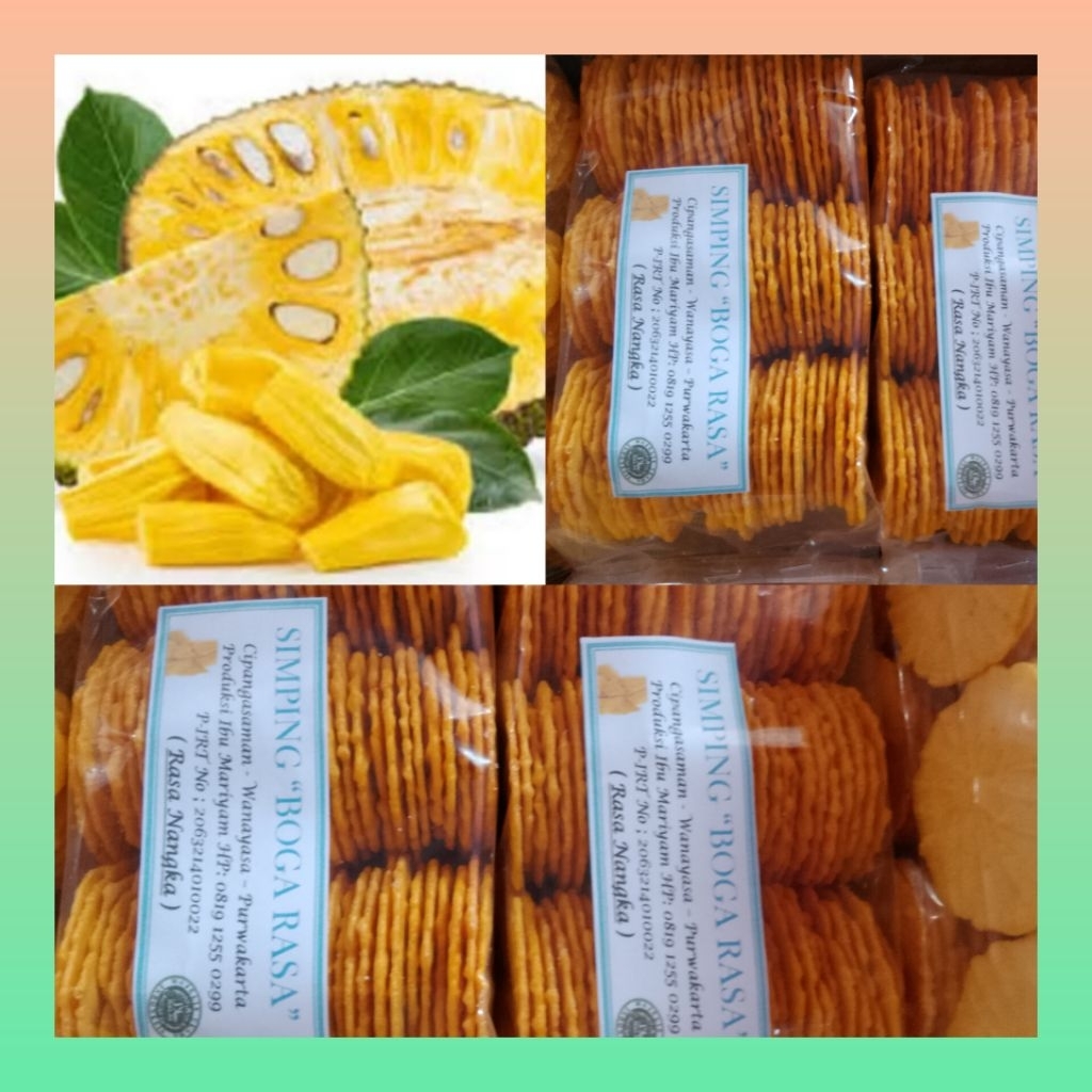 

Simping bakar panggang tapioka rasa nangka 120 gram bungkusan | Simping manis rasa nangka | Cemilan bakar manis | Cemilan sehat bakar | Simping manis khas Purwakarta Wanayasa