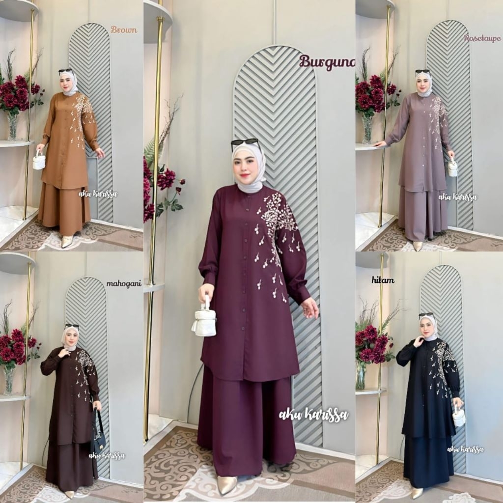 SYAFINAH SET ROK ORY AKU KARISSA/SET ROK MALAY ORY AKU KARISSA