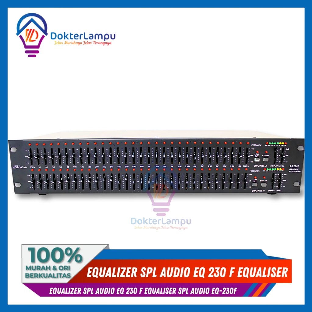 EQUALIZER SPL AUDIO EQ 230 F