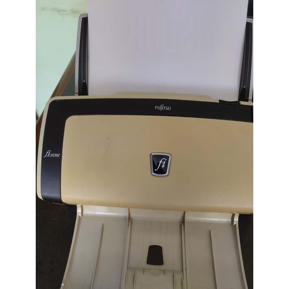 Fujitsu 6130z Scanner  Fi-6130Z scan dokumen ADF, ada software OCR