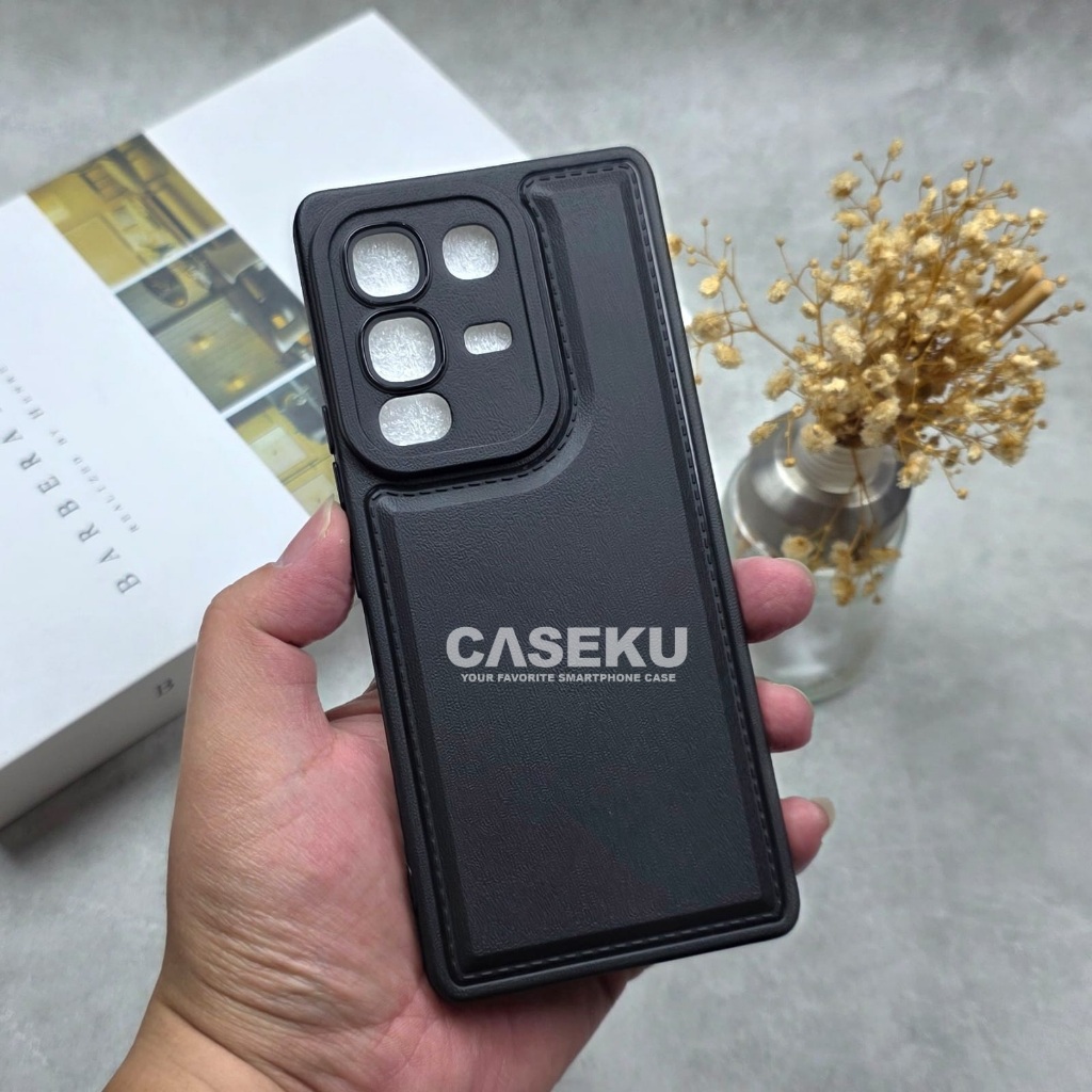 Infinix Note 50 4G Infinix Note 50 Pro Infinix Note 50S Infinix Note 50X Case Leather Pro Kamera Bla