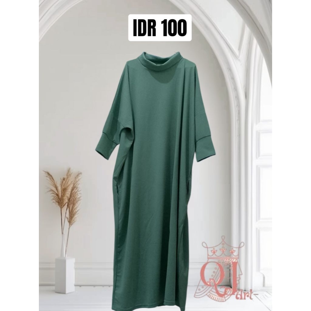 gamis jumbo abaya kaos
