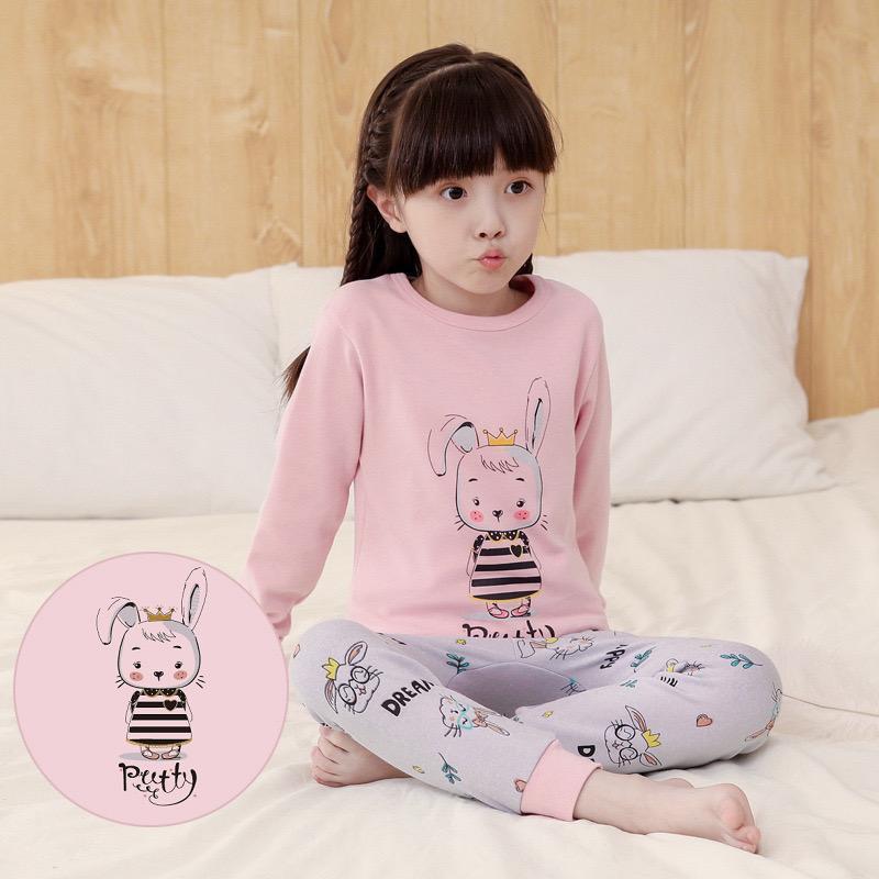 Baju tidur anak-anak umur 1-10 tahun kelinci