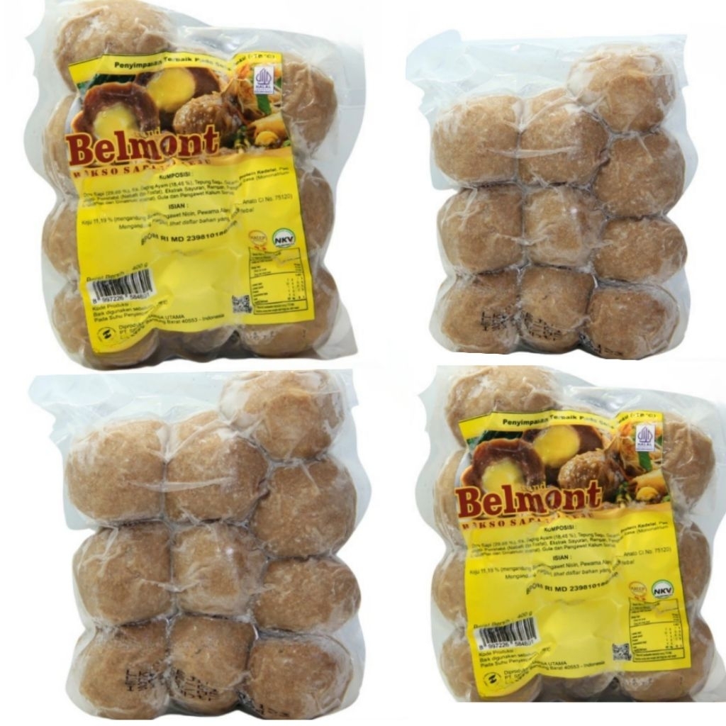 

Kode J. Bakso Sapi Keju Belmont Isi 10 Kemasan 450 Gr