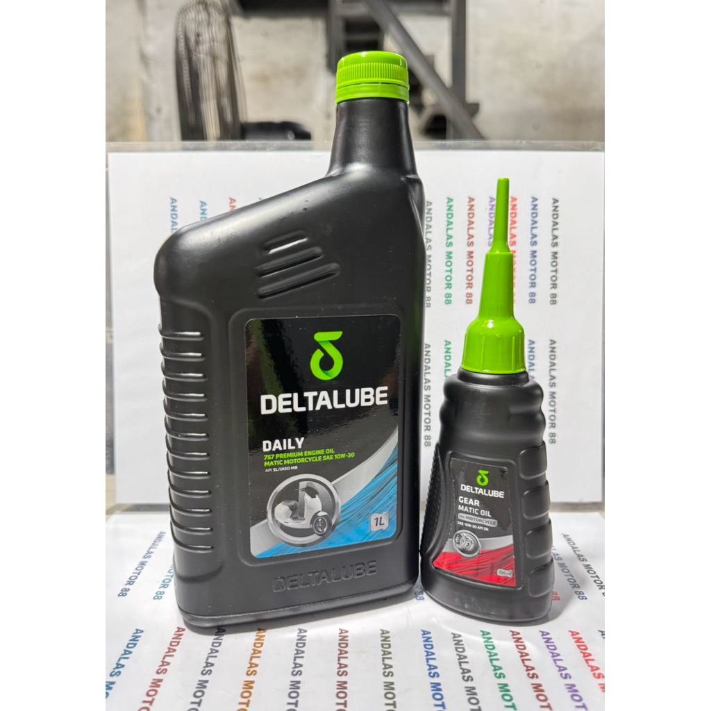 OLI DELTALUBE DAILY MATIC 1 LITER + OLI GEAR GARDAN 120 ML