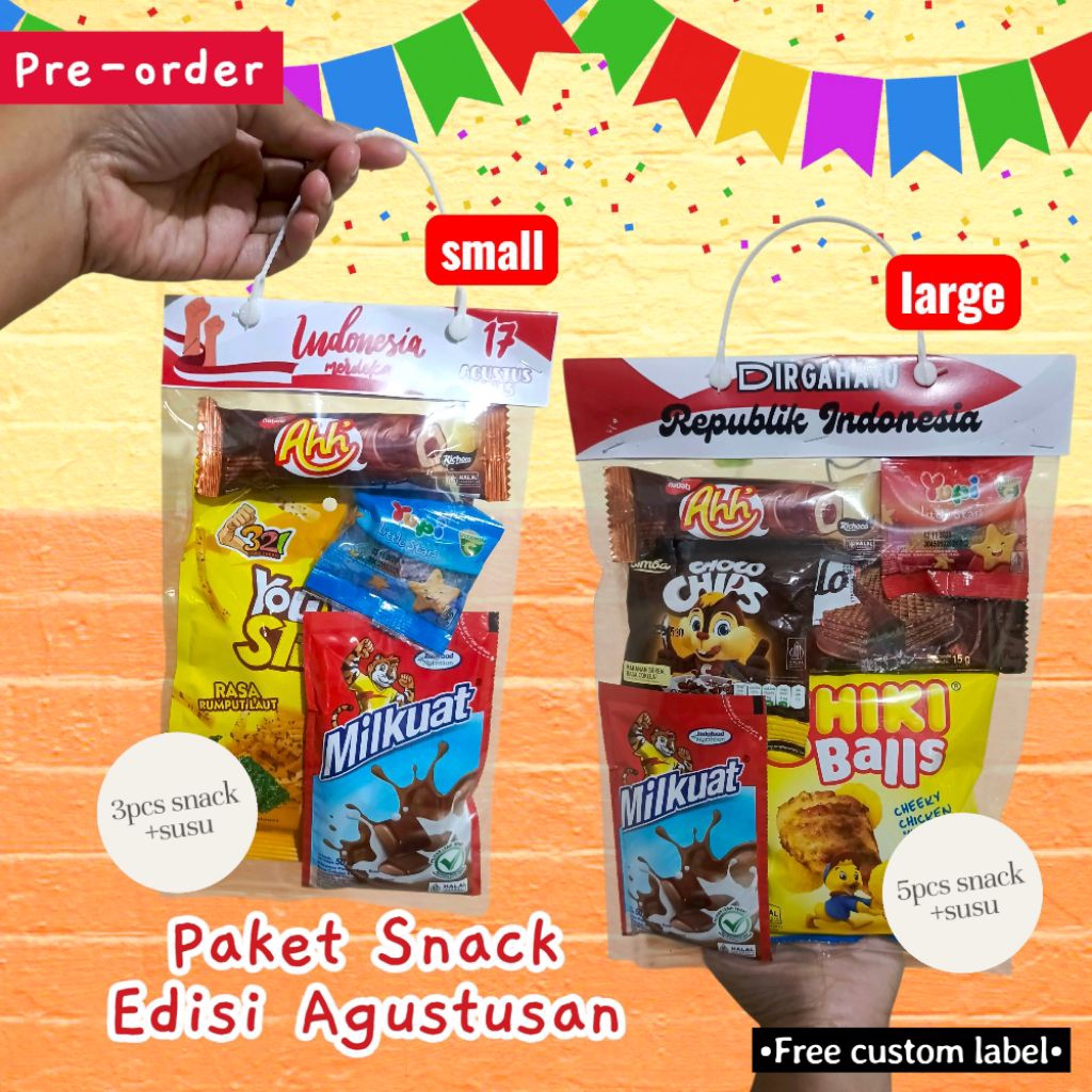 

paket snack agustusan murah meriah bingkisan snack hemat praktis