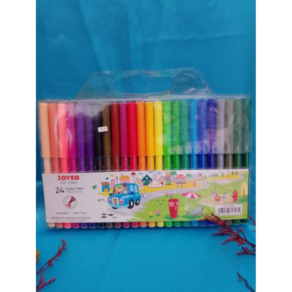 

Promo Cuci Gudang" Set Spidol warna Joyko