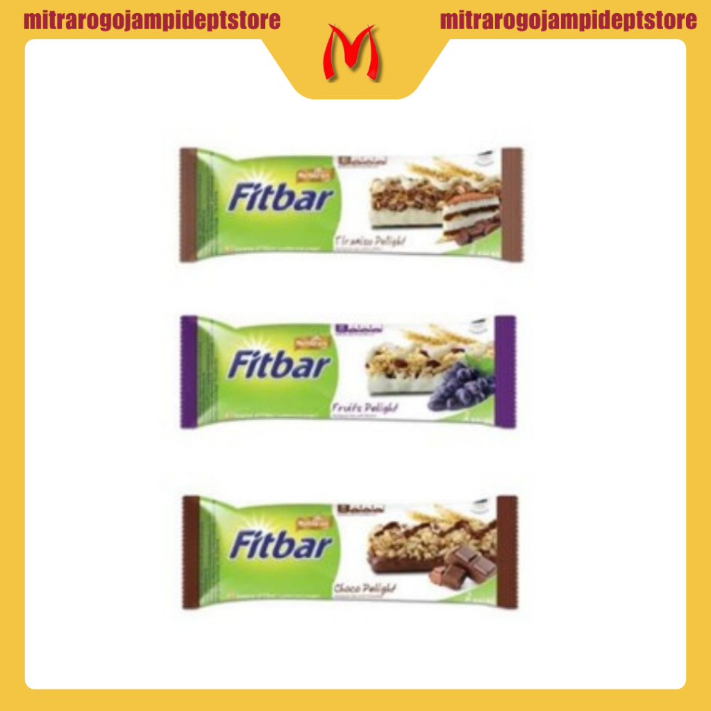 

Kalbe - Fitbar Multigrain Bar Sereal Snack 22 gr All Variant
