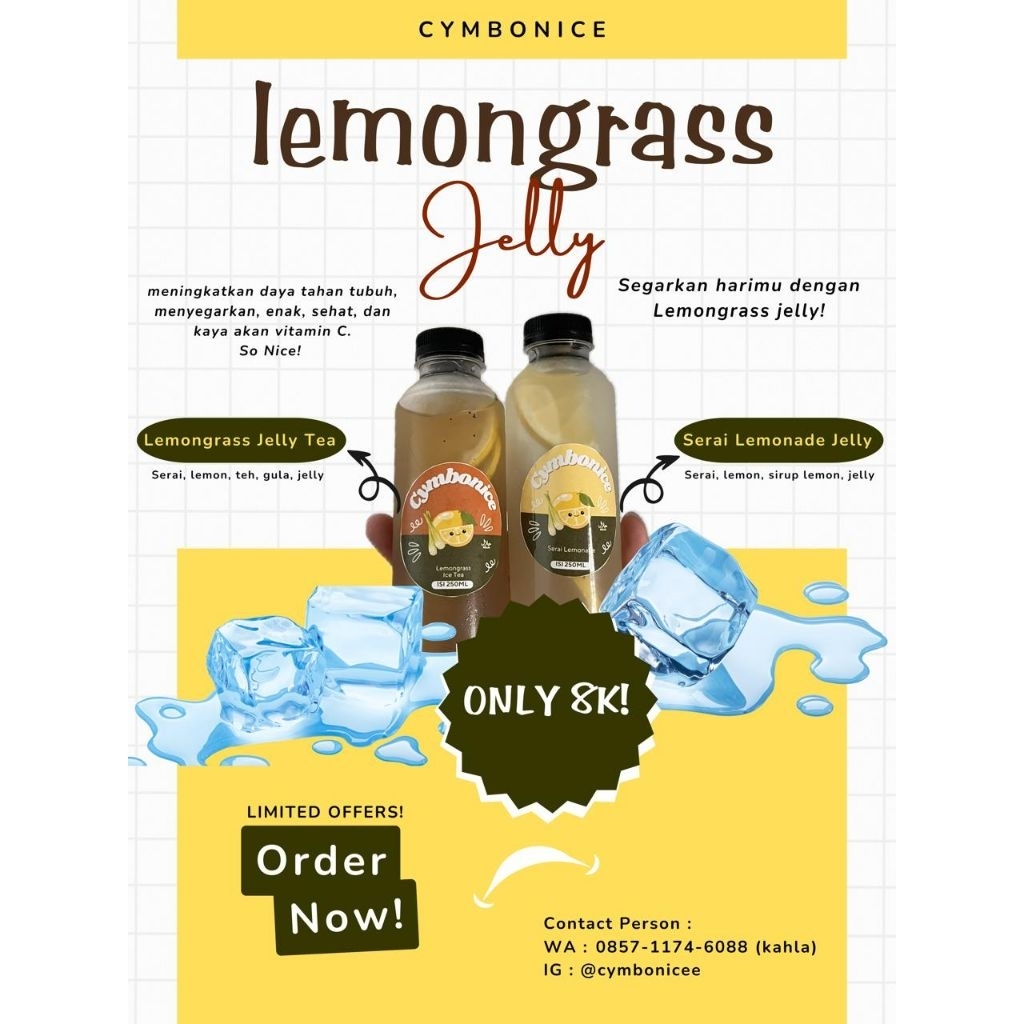 

cymbonicee lemongrass jelly