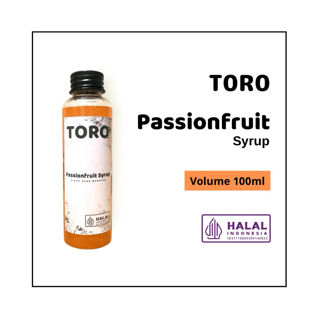 

Passion Fruit Syrup | Sirup Rasa Markisa 100ml