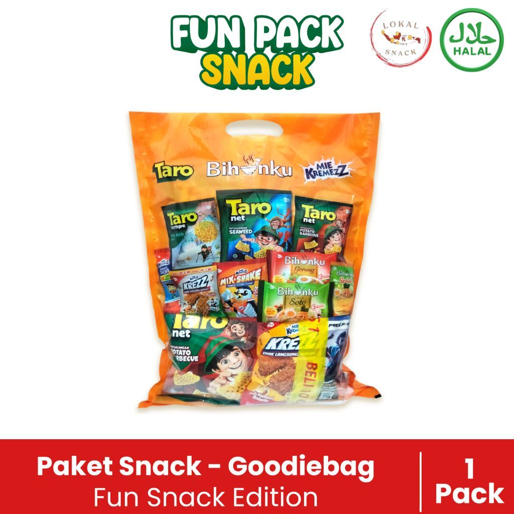 

Fun Snack Edition - Hampers Anak - Free Kartu Ucapan