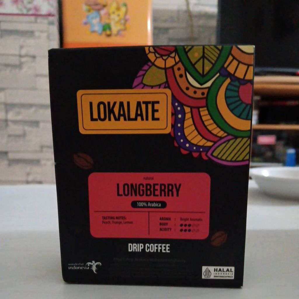 

LOKALATE DRIP COFFEE LONGBERRY 100% ARABICA