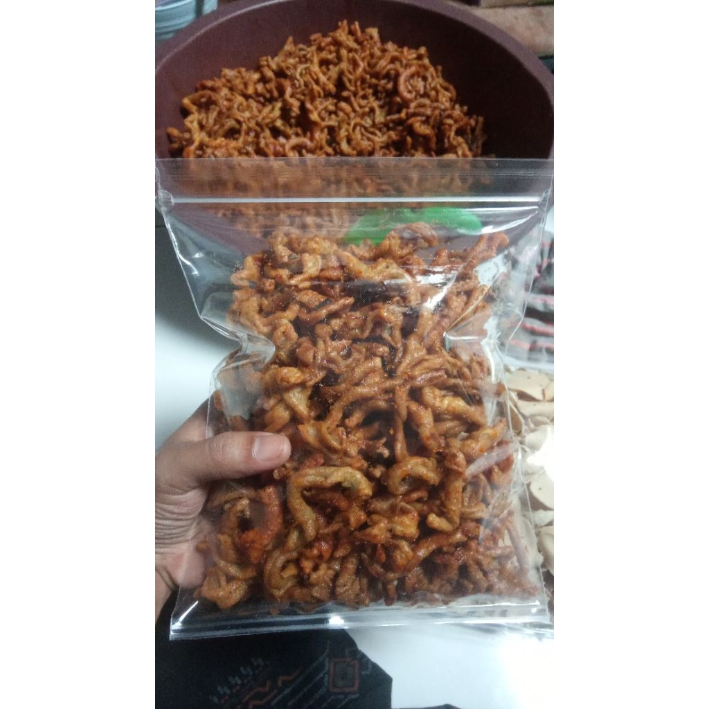 

keripik usus ayam crispy 500gr