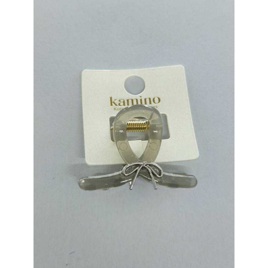 KAMINO JEPITAN SILANG 4CM PITA SILVER