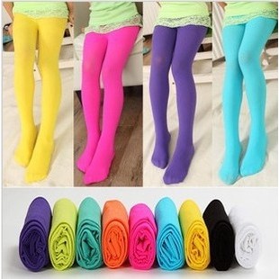 Children PantyHose Stocking Transparan Tipis Sepinggang Usia 3-7 Adem Elastis Warna Kulit Putih Stok
