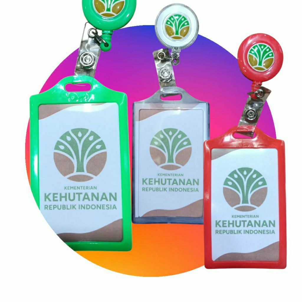 

ID CARD YOYO KEMENHUT/ LANYARD YOYO KEMENHUT/ID CARD HOLDER KEMENHUT/ GANTUNGAN ID CARD KEMENHUT